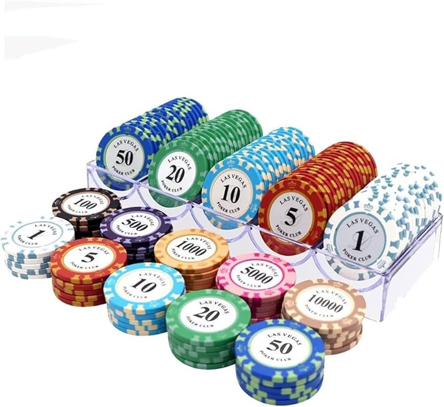 Casino table chips